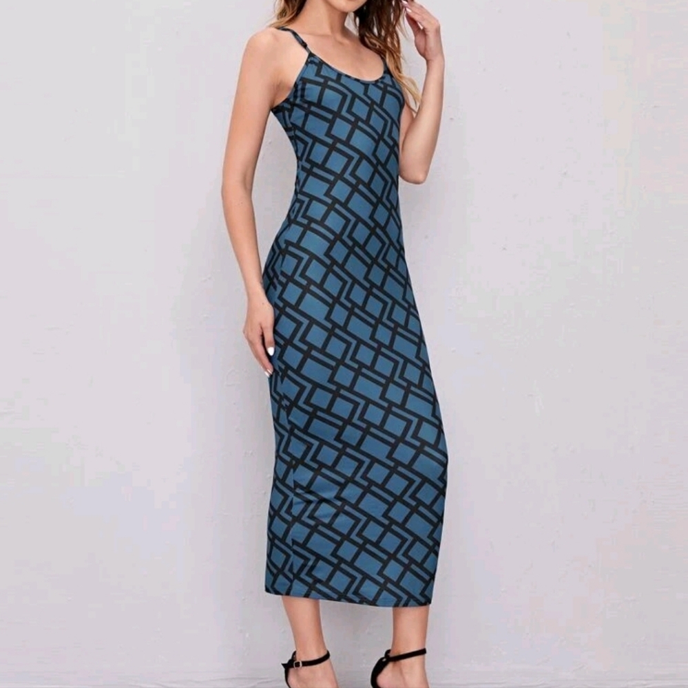 Geo print Bodycon Dress